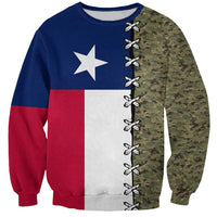 Christmas Texas Camo Sweatshirt Xmas Holiday Patterns - Wonder Print Shop
