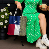 Christmas Texas Camo Tote Bag Xmas Holiday Patterns - Wonder Print Shop