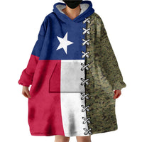 Christmas Texas Camo Wearable Blanket Hoodie Xmas Holiday Patterns - Wonder Print Shop