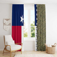 Christmas Texas Camo Window Curtain Xmas Holiday Patterns - Wonder Print Shop