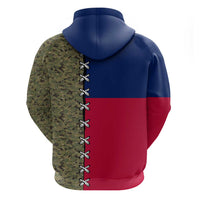 Christmas Texas Camo Zip Hoodie Xmas Holiday Patterns - Wonder Print Shop