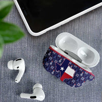 Christmas Texas Map Symbols AirPods Case Xmas Holiday Patterns - Wonder Print Shop