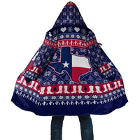 Christmas Texas Map Symbols Cloak Xmas Holiday Patterns - Wonder Print Shop