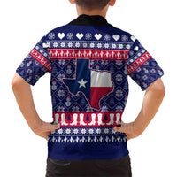 Christmas Texas Map Symbols Hawaiian Shirt Xmas Holiday Patterns - Wonder Print Shop