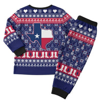 Christmas Texas Map Symbols Christmas Pajama Set Xmas Holiday Patterns - Wonder Print Shop