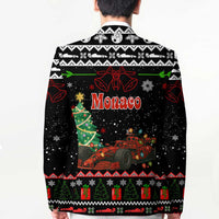 Monaco Christmas Blazer with Race Car Christmas Tree and Snowflake Holiday - Wonder Print Shop