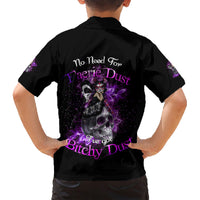 I've Got B Dust Family Matching Short Sleeve Bodycon Dress and Hawaiian Shirt - Wonder Print Shop