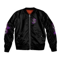 I've Got B Dust Sleeve Zip Bomber Jacket - Wonder Print Shop