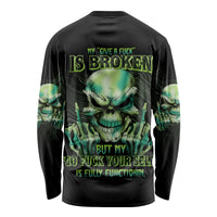 My Give A F Madly Skull Long Sleeve Shirt - Wonder Print Shop