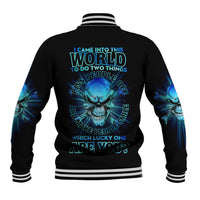 I Came Into This World Baseball Jacket - Wonder Print Shop