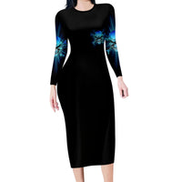 I Came Into This World Family Matching Long Sleeve Bodycon Dress and Hawaiian Shirt - Wonder Print Shop