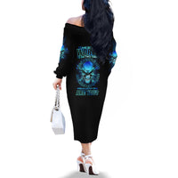 I Came Into This World Family Matching Off Shoulder Long Sleeve Dress and Hawaiian Shirt - Wonder Print Shop