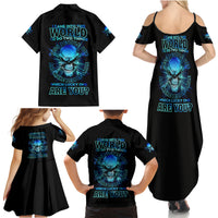 I Came Into This World Family Matching Summer Maxi Dress and Hawaiian Shirt - Wonder Print Shop