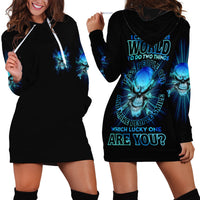 I Came Into This World Hoodie Dress - Wonder Print Shop