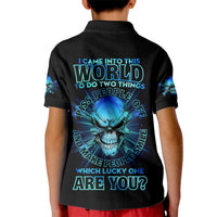 I Came Into This World Kid Polo Shirt - Wonder Print Shop