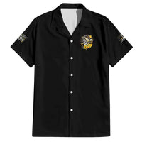 A Little Sunshine A Little Savage Skull Family Matching Off Shoulder Short Dress and Hawaiian Shirt - Wonder Print Shop