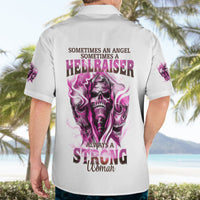 Always A Strong Women Skull Hawaiian Shirt - Wonder Print Shop