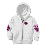 Always A Strong Women Skull Kid Hoodie - Wonder Print Shop