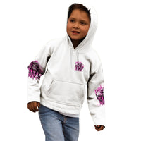 Always A Strong Women Skull Kid Hoodie - Wonder Print Shop