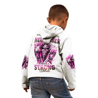 Always A Strong Women Skull Kid Hoodie - Wonder Print Shop