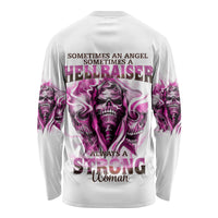 Always A Strong Women Skull Long Sleeve Shirt - Wonder Print Shop
