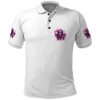 Always A Strong Women Skull Polo Shirt - Wonder Print Shop