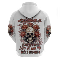 Don't Underestimate Me Hoodie - Wonder Print Shop