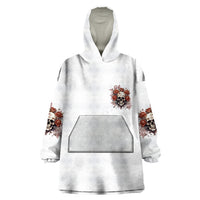 Don't Underestimate Me Wearable Blanket Hoodie - Wonder Print Shop