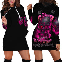 My Give A F Is Broken Hoodie Dress - Wonder Print Shop