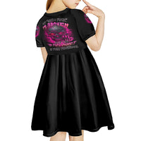My Give A F Is Broken Kid Short Sleeve Dress - Wonder Print Shop