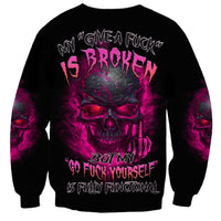 My Give A F Is Broken Sweatshirt - Wonder Print Shop