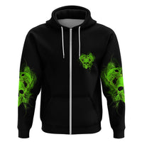 I'm Never Alone Skull Demon Hoodie - Wonder Print Shop