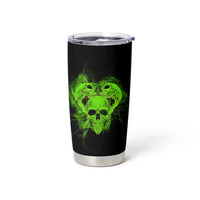 I'm Never Alone Skull Demon Tumbler Cup - Wonder Print Shop