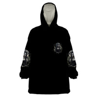 Hello Darkness My Old Friend Halloween Witch Wearable Blanket Hoodie - Wonder Print Shop