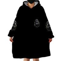 Hello Darkness My Old Friend Halloween Witch Wearable Blanket Hoodie - Wonder Print Shop