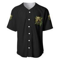 I'm Not Anti-social Mad Skull Baseball Jersey - Wonder Print Shop
