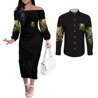 im-not-anti-social-mad-skull-couples-matching-off-the-shoulder-long-sleeve-dress-and-long-sleeve-button-shirt