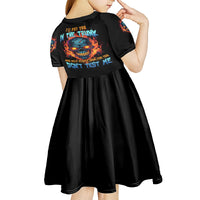 I'll Put You In The Trunk Kid Short Sleeve Dress - Wonder Print Shop