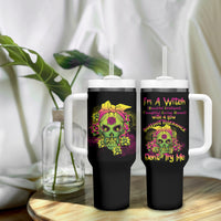 I'm A B With A Low Bullshit Tolerance Don't Try Me Tumbler With Handle - Wonder Print Shop