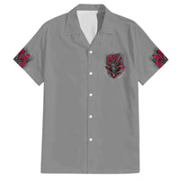 Your Demons Hide Under Your Bed Family Matching Short Sleeve Bodycon Dress and Hawaiian Shirt - Wonder Print Shop