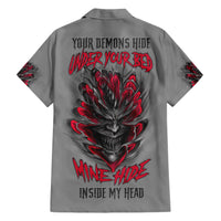 Your Demons Hide Under Your Bed Hawaiian Shirt - Wonder Print Shop