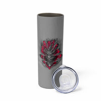 Your Demons Hide Under Your Bed Skinny Tumbler - Wonder Print Shop
