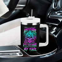 Once I Get An Attitude Reaper Tumbler With Handle - Wonder Print Shop
