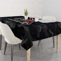Custom American Flag Billiards Tablecloth with 8-Ball Wings and Camo Background - Wonder Print Shop