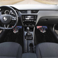 Custom Patriotic Bowling Car Mats with Bald Eagle, American Flag Bowling Ball - Wonder Print Shop