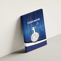 Custom Galaxy Golf Canvas Wall Art with Golfer Silhouette, Golf Ball Design - Wonder Print Shop