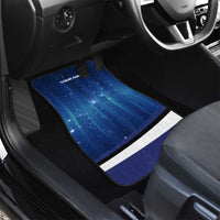 Custom Galaxy Golf Car Mats with Golfer Silhouette, Golf Ball Design - Wonder Print Shop