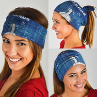 Custom Galaxy Golf Neck Gaiter with Golfer Silhouette, Golf Ball Design - Wonder Print Shop
