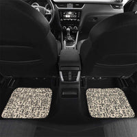 Fenrir Car Mats with Norse Symbols and Howling Wolf Viking Mythology Tribute - Wonder Print Shop