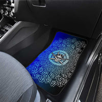 Viking Skull Car Mats with Horned Helmet and Swords Nordic Warrior Tribute - Wonder Print Shop